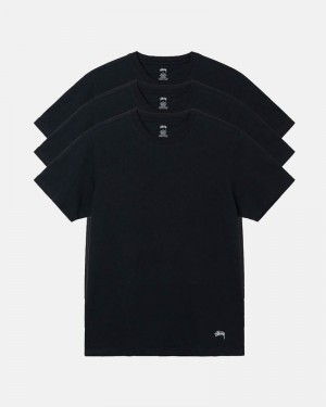 Acessorios Stussy UNDERSHIRTS Pretas | 84031-RODT