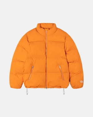 Agasalhos Stussy DOWN PUFFER NYLON Laranja | 18239-QVIA