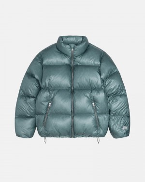 Agasalhos Stussy DOWN PUFFER PARACHUTE RIPSTOP Azuis | 52146-HCMO