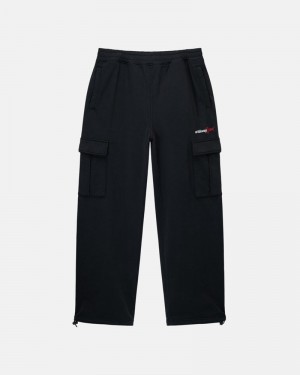 Calças Stussy SPORT CARGO FLEECE PANT Pretas | 62741-JFKI