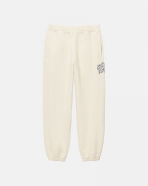 Calças Stussy SPORT SWEATPANT Branco | 76823-YIGC