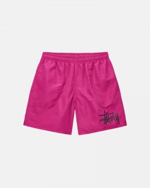 Calças Stussy WATER SHORT BIG BASIC Roxo | 21704-ZTPX