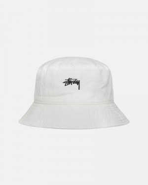 Chapéu Stussy BUCKET HAT STOCK Bege | 82703-UZCV