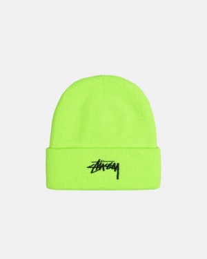 Chapéu Stussy CUFF BEANIE STOCK Verdes | 86970-EDGS