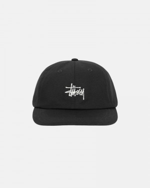 Chapéu Stussy LOW PRO BASIC STOCK STRAPBACK Pretas | 59471-PNEH