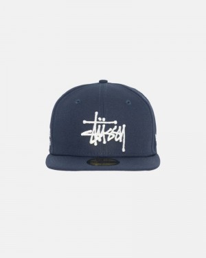 Chapéu Stussy NEW ERA 59FIFTY AUTHENTIC Azul Marinho | 59781-VEYX