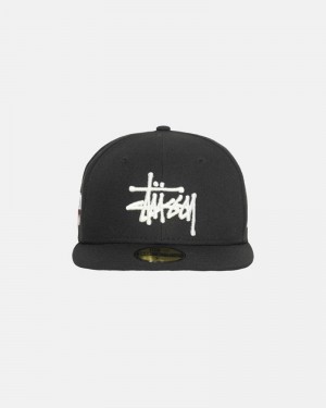 Chapéu Stussy NEW ERA 59FIFTY AUTHENTIC Pretas | 39154-UDFY