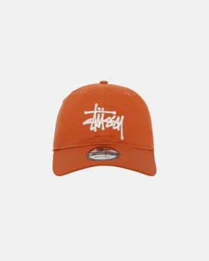 Chapéu Stussy NEW ERA 9TWENTY BASIC STRAPBACK Laranja | 46802-WMBZ