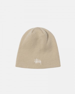 Chapéu Stussy SKULLCAP BASIC Creme | 23786-MWUC