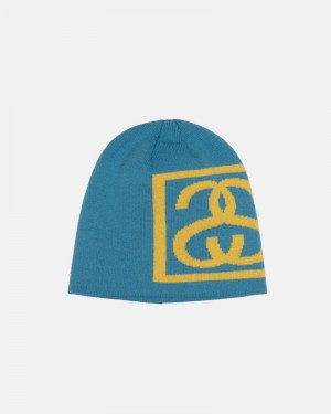 Chapéu Stussy SKULLCAP SS LINK Luz Turquesa | 96470-JFLP