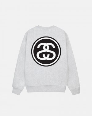 Moletom Stussy SS-LINK CREW Cinzentas | 62105-OGEN