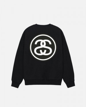 Moletom Stussy SS-LINK CREW Pretas | 05823-CIGD