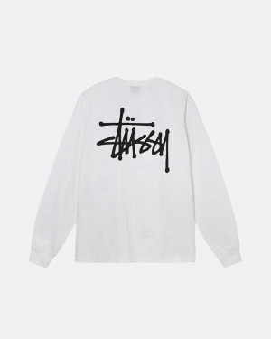 Tops Stussy BASIC LS Branco | 78394-WEOB