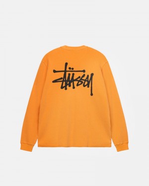 Tops Stussy BASIC STOCK LS THERMAL Abricó | 82064-JEFU