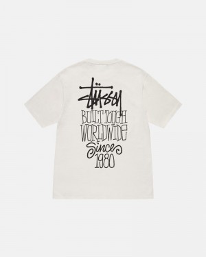 Tops Stussy BUILT TOUGH PIGMENT DYED Bege | 54839-AWGX