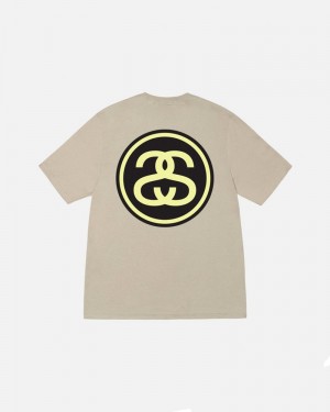 Tops Stussy SS-LINK Caqui | 51972-TNPF