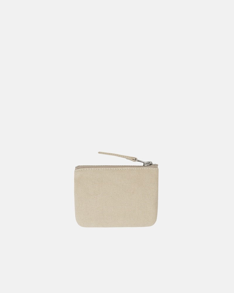 Acessorios Stussy CANVAS COIN POUCH Bege | 38160-YJWR