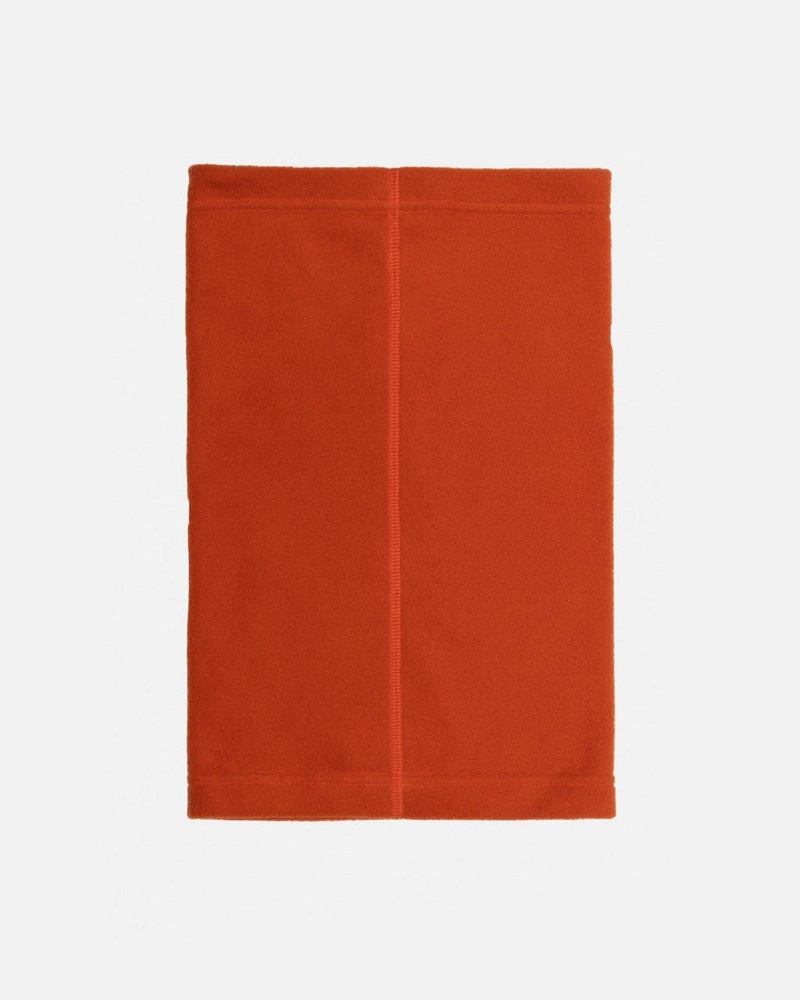 Acessorios Stussy POLAR FLEECE NECK WARMER Laranja | 85641-IBQH