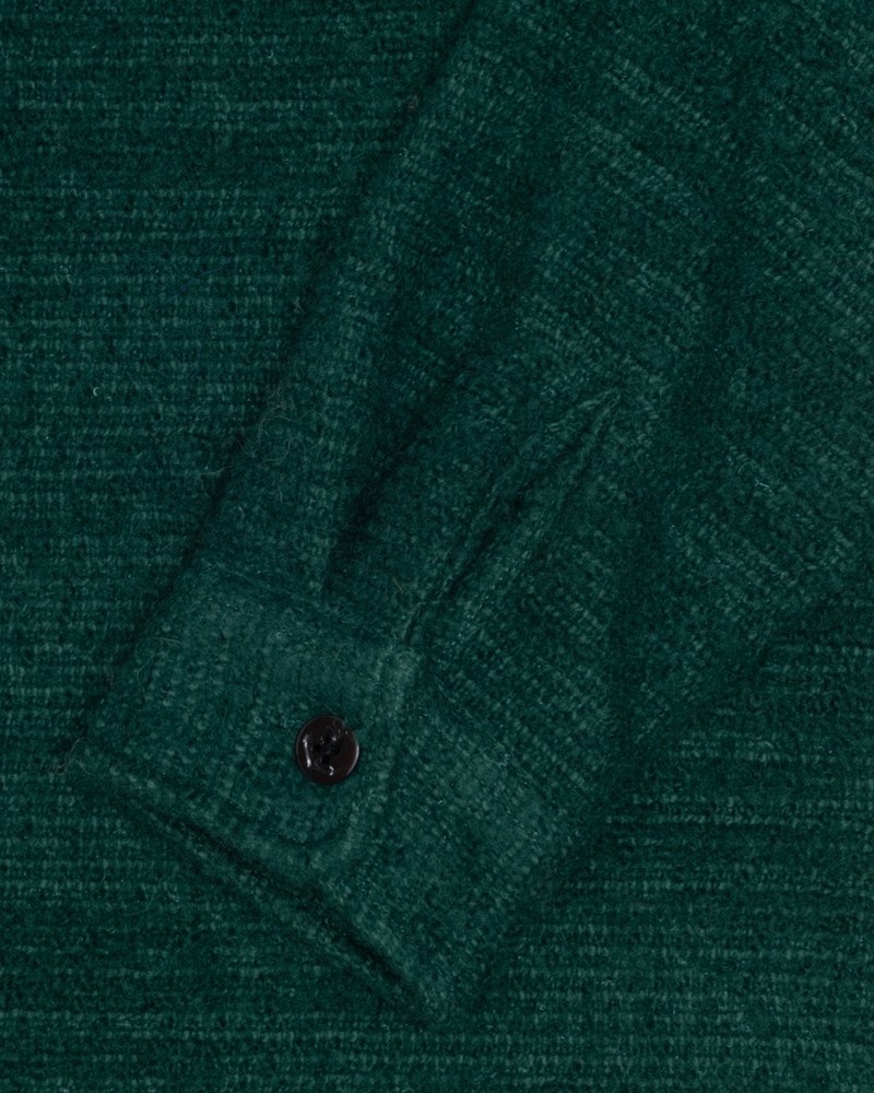 Agasalhos Stussy BOUCLE WOOL CPO Verdes | 72630-JQFP