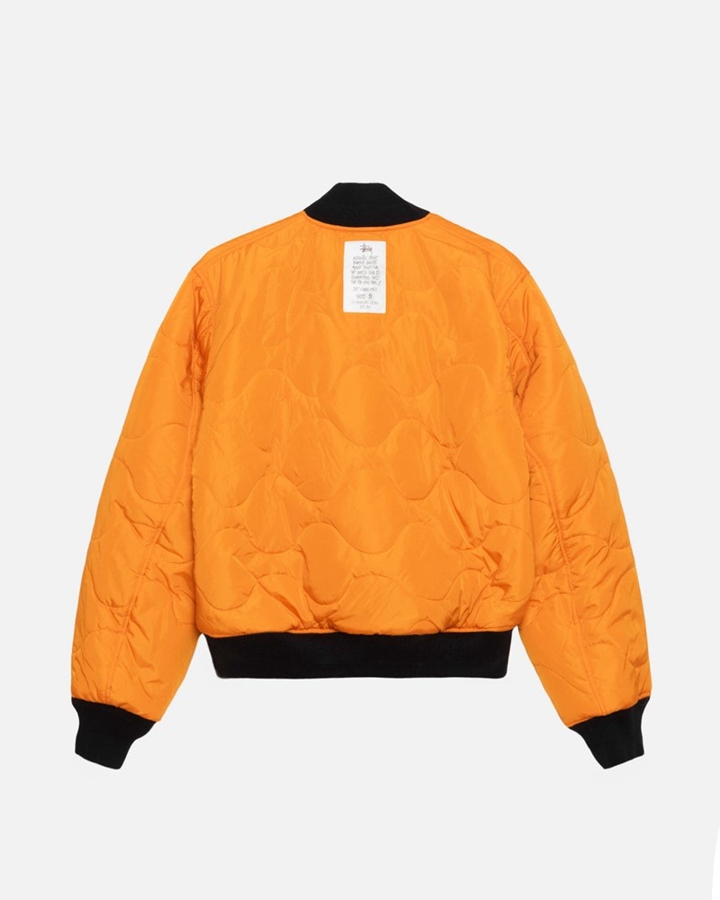 Agasalhos Stussy BUILT REVERSIBLE BOMBER JACKET Pretas | 43270-XVCN