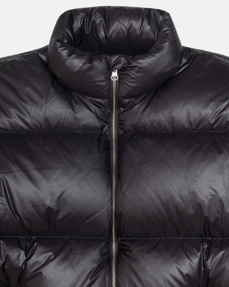 Agasalhos Stussy DOWN PUFFER PARACHUTE RIPSTOP Cinzentas | 08759-YMDN