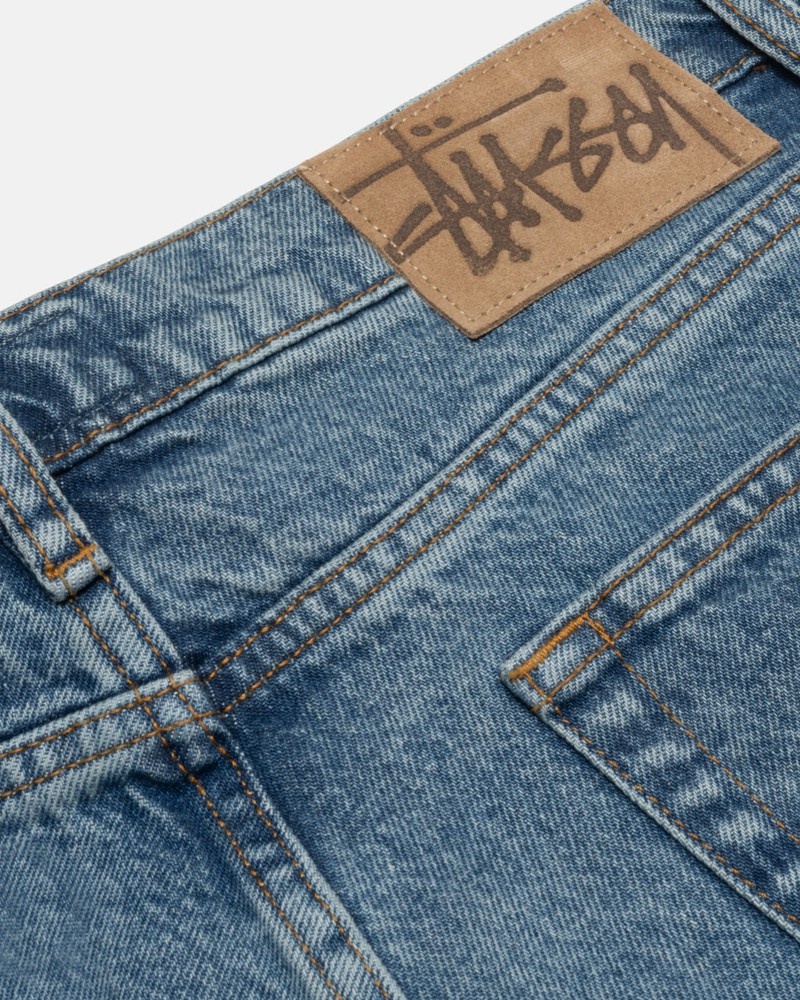 Calças Stussy CLASSIC JEAN DENIM Azuis | 78295-THAE