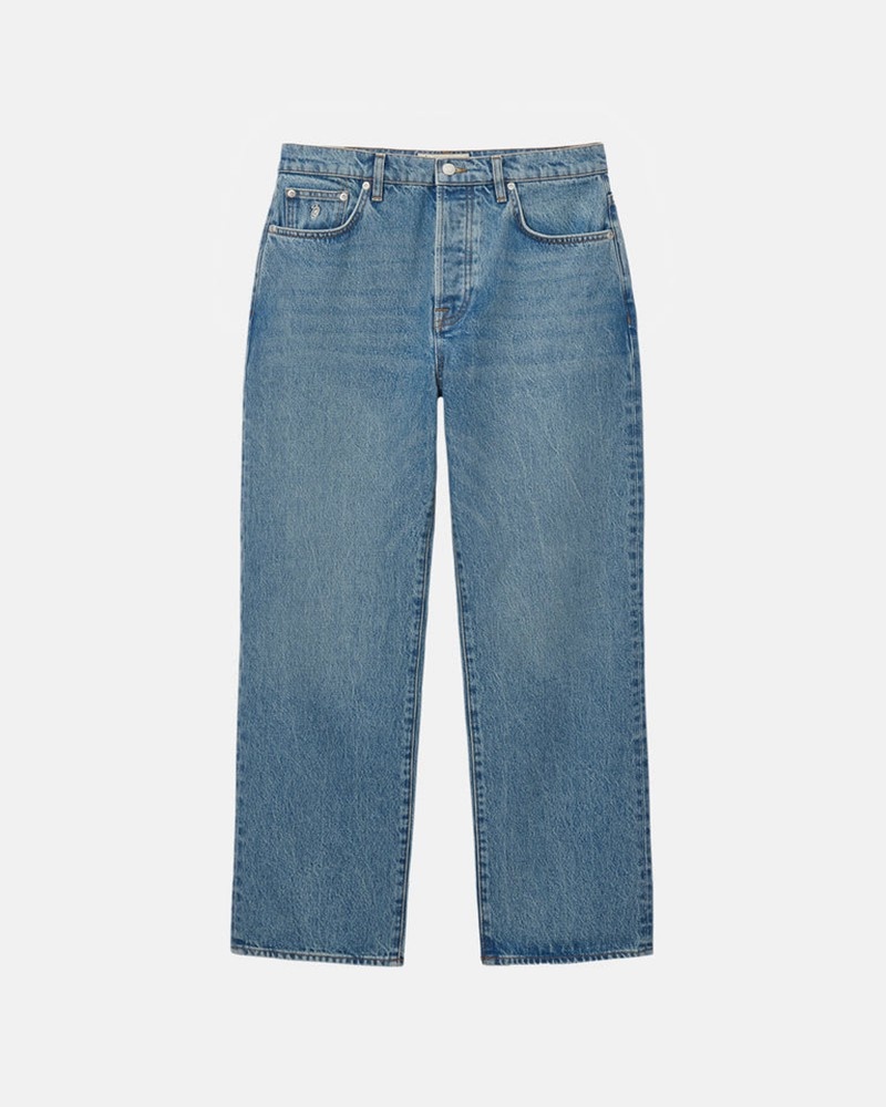 Calças Stussy CLASSIC JEAN DENIM Azuis | 78295-THAE