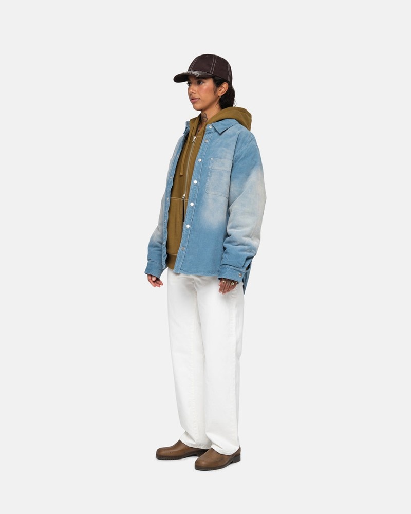 Calças Stussy CLASSIC JEAN OVERDYED Bege | 45938-YPWV