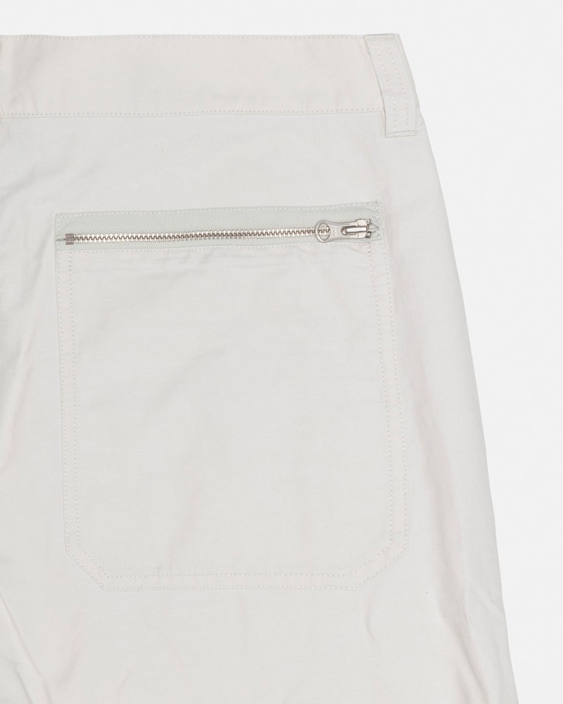 Calças Stussy NYCO FLIGHT PANT Creme | 29418-XPSE