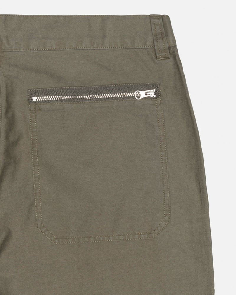 Calças Stussy NYCO FLIGHT PANT Verde Oliva | 10786-HOTK