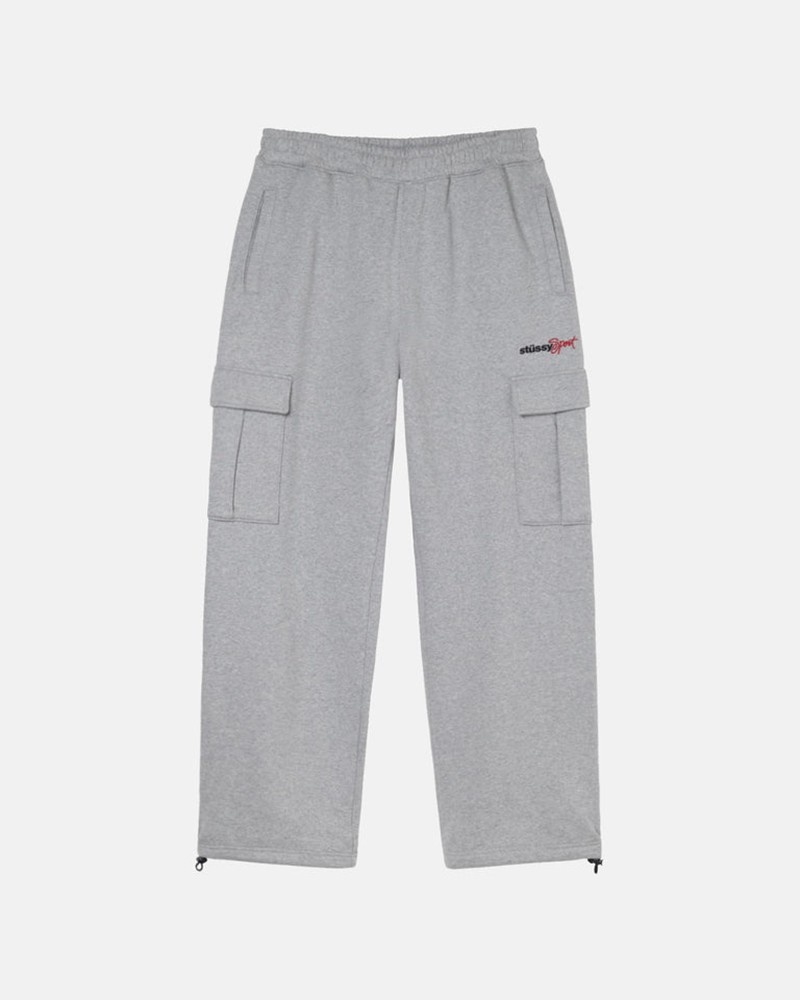 Calças Stussy SPORT CARGO FLEECE PANT Cinzentas | 70269-TPIK