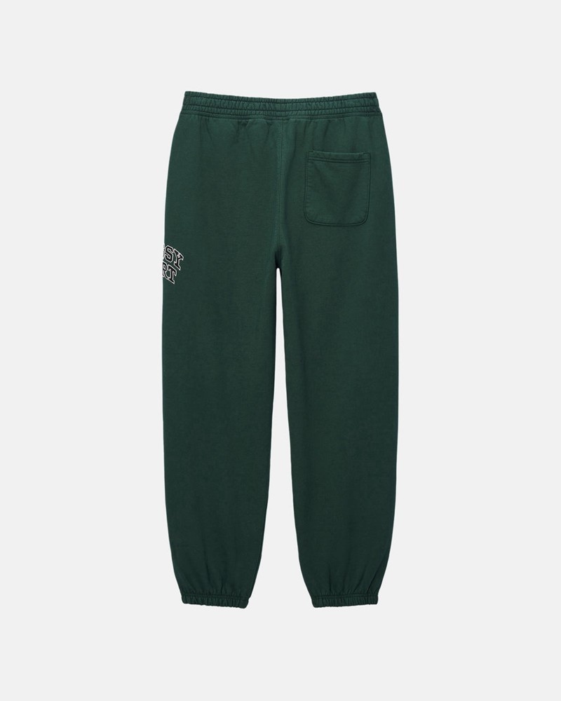 Calças Stussy SPORT SWEATPANT Verdes Escuro | 14697-BJQX