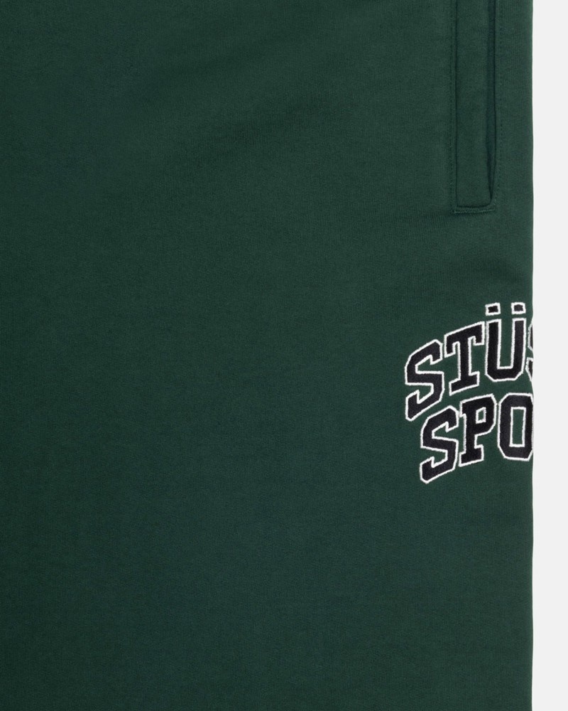 Calças Stussy SPORT SWEATPANT Verdes Escuro | 14697-BJQX