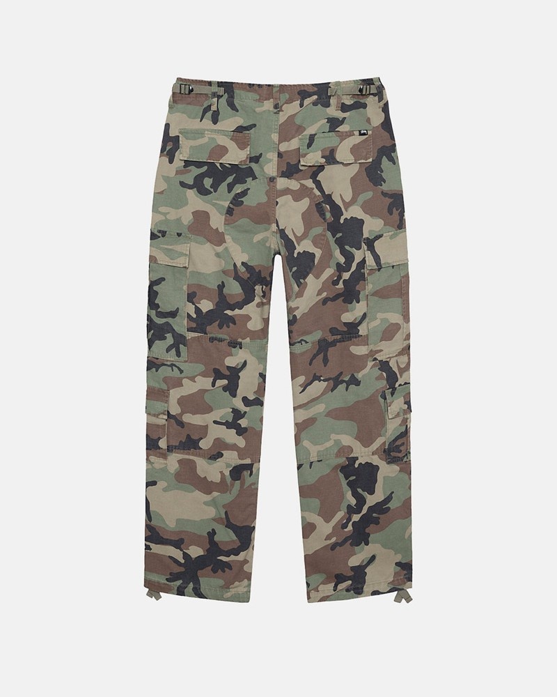 Calças Stussy SURPLUS CARGO RIPSTOP Camufladas | 06753-XIMF