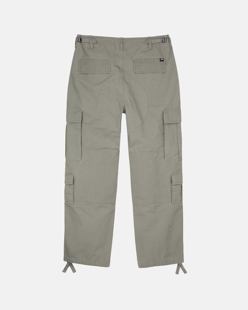 Calças Stussy SURPLUS CARGO RIPSTOP Verde Oliva | 21803-SFHO