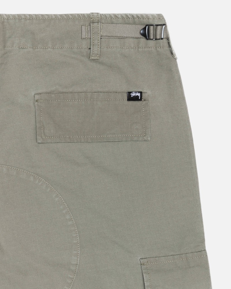 Calças Stussy SURPLUS CARGO RIPSTOP Verde Oliva | 21803-SFHO