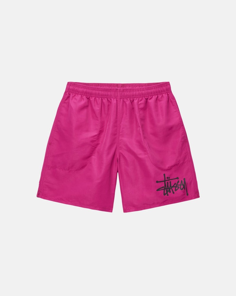 Calças Stussy WATER SHORT BIG BASIC Roxo | 21704-ZTPX