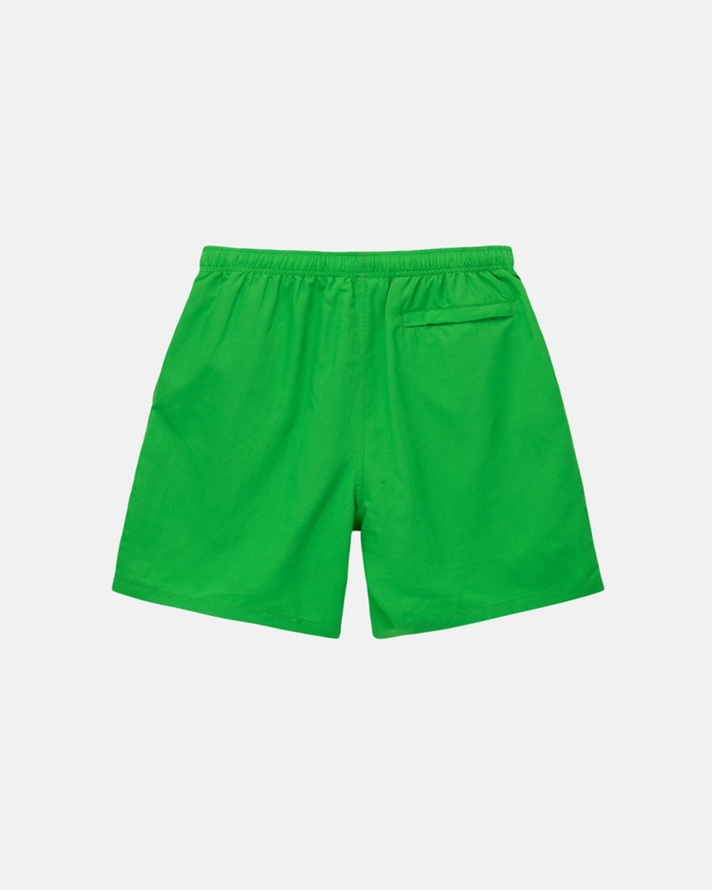 Calças Stussy WATER SHORT STOCK Verdes | 82650-ULVM