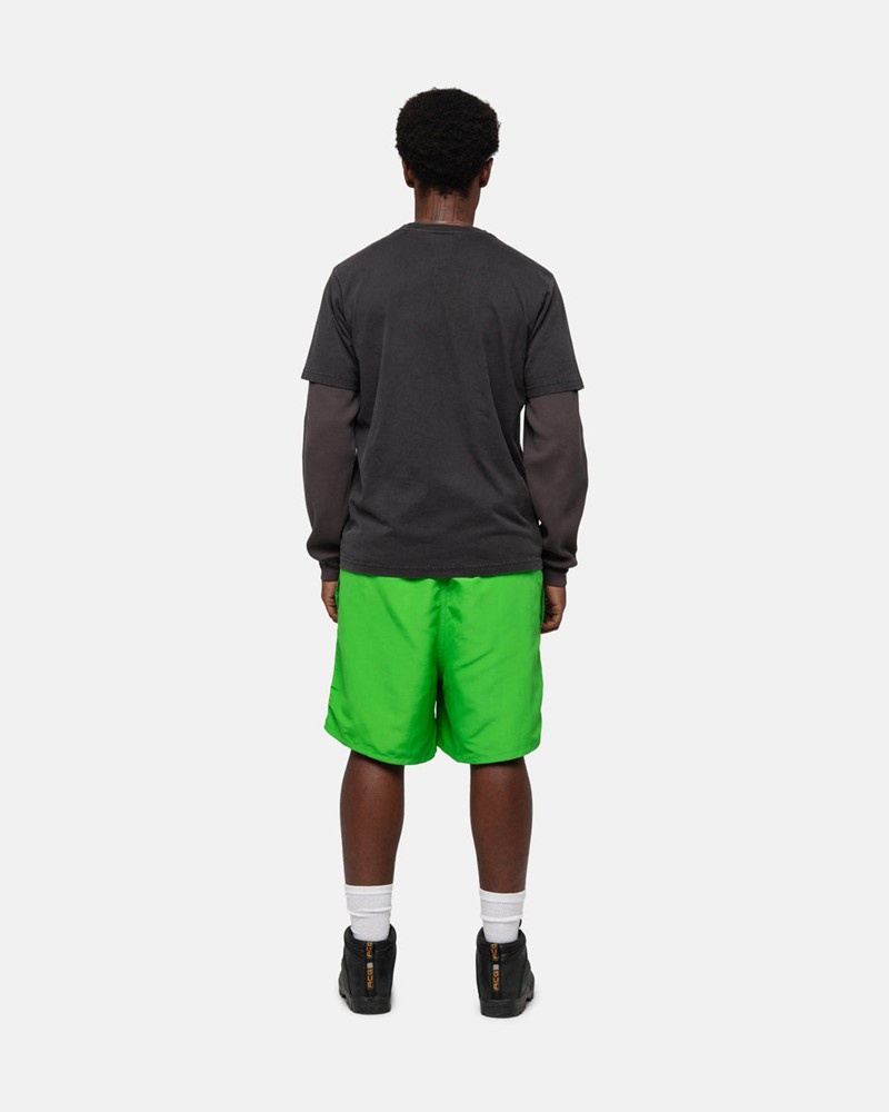 Calças Stussy WATER SHORT STOCK Verdes | 82650-ULVM