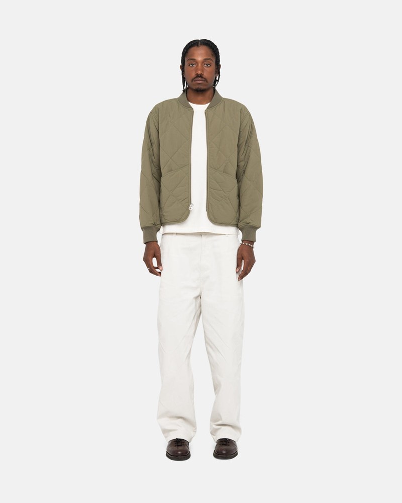 Calças Stussy WORKGEAR TROUSER TWILL Branco | 49276-PNXD