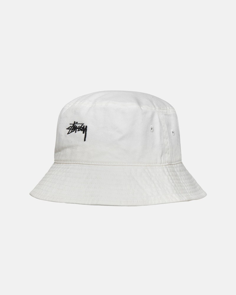 Chapéu Stussy BUCKET HAT STOCK Bege | 82703-UZCV