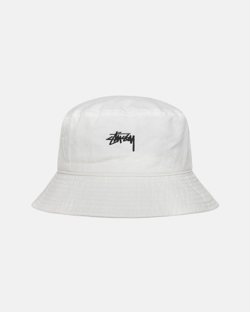 Chapéu Stussy BUCKET HAT STOCK Bege | 82703-UZCV