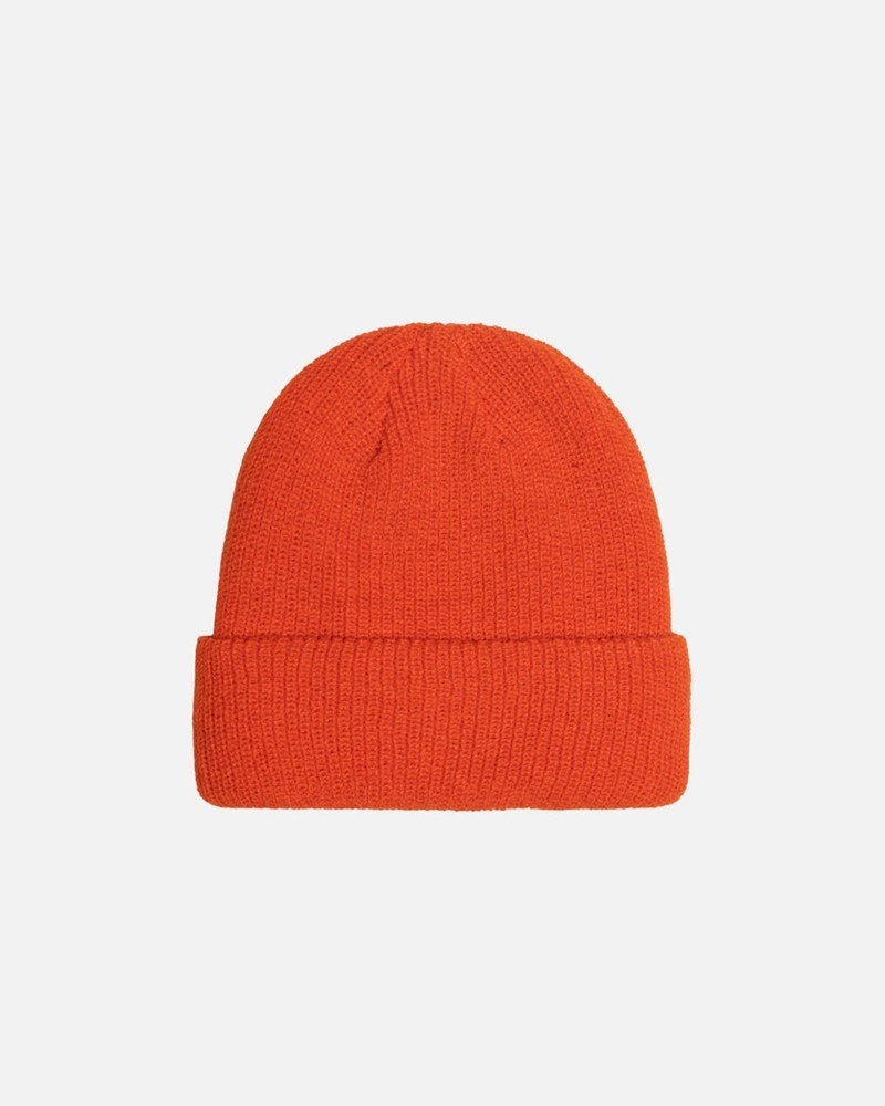 Chapéu Stussy CUFF BEANIE BASIC Laranja | 72951-RQSX