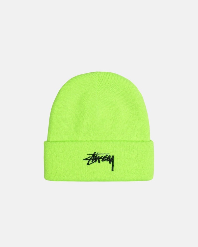 Chapéu Stussy CUFF BEANIE STOCK Verdes | 86970-EDGS