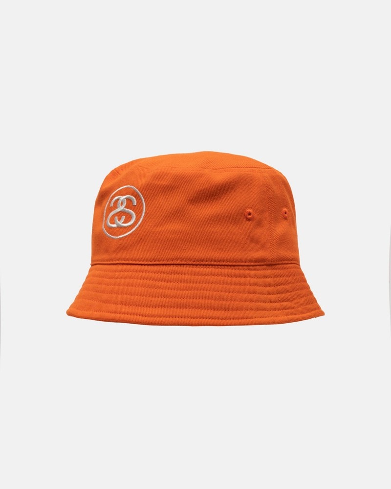 Chapéu Stussy DEEP BUCKET HAT SS LINK Laranja | 50847-VWOC