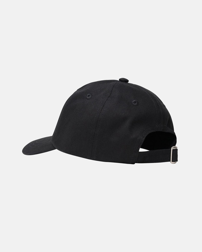 Chapéu Stussy LOW PRO BASIC STOCK STRAPBACK Pretas | 59471-PNEH