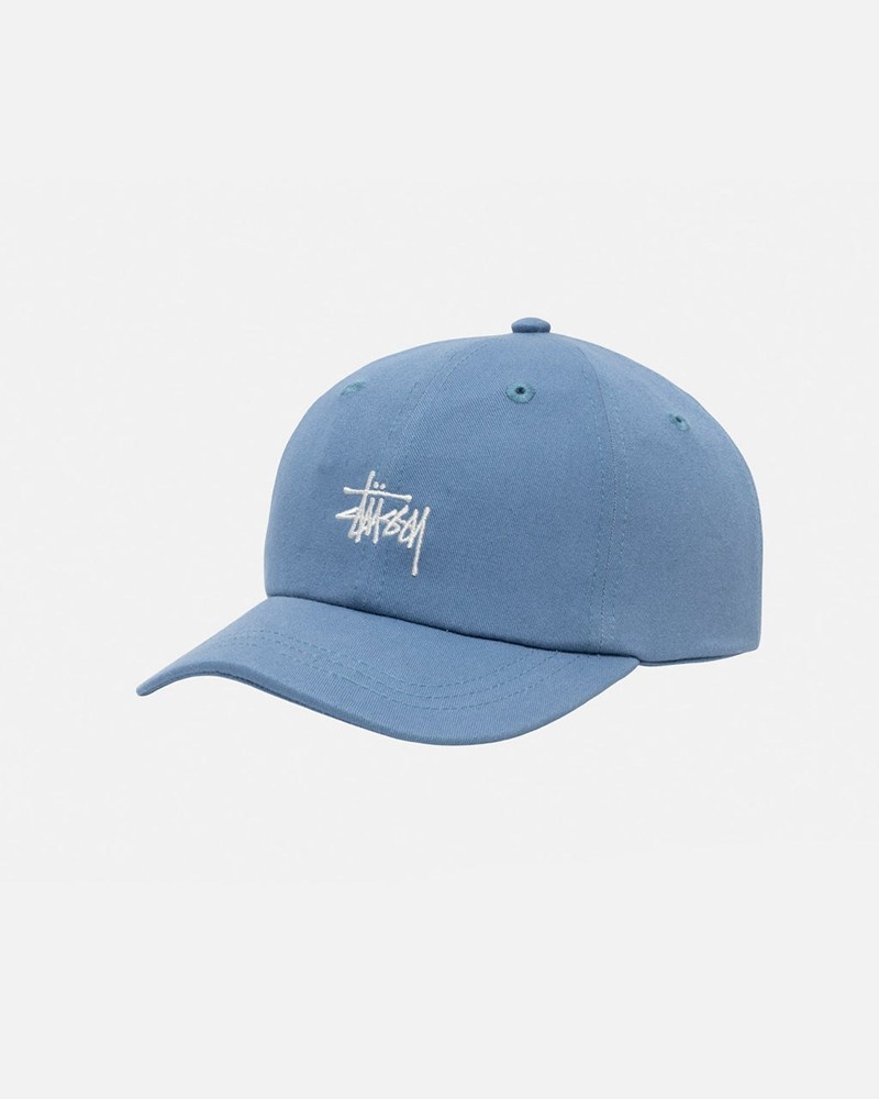 Chapéu Stussy LOW PRO BASIC STOCK STRAPBACK Azuis | 73542-NJMB