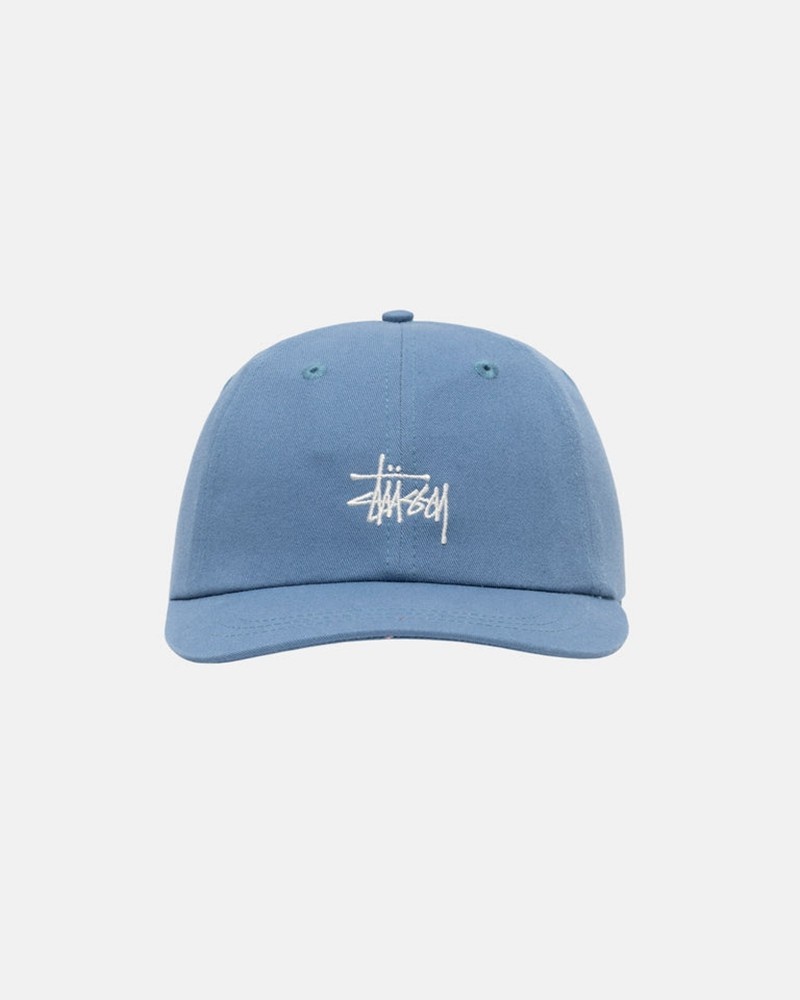 Chapéu Stussy LOW PRO BASIC STOCK STRAPBACK Azuis | 73542-NJMB