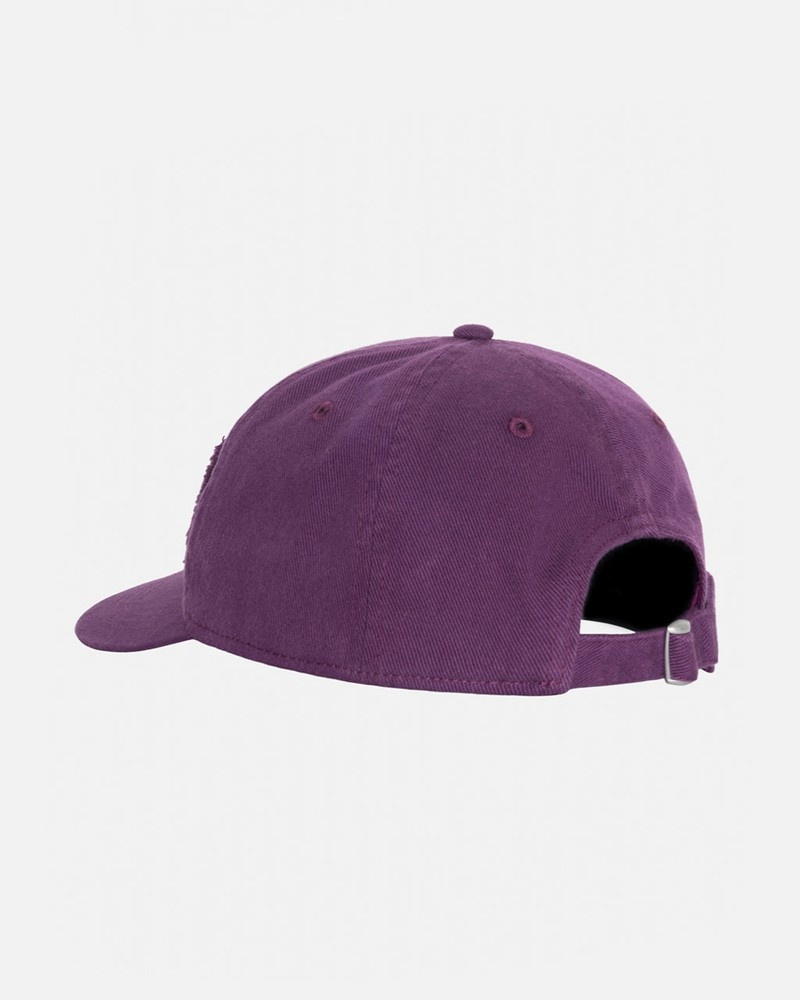 Chapéu Stussy LOW PRO COPYRIGHT APPLIQUE STRAPBACK Roxo | 07853-SCHW