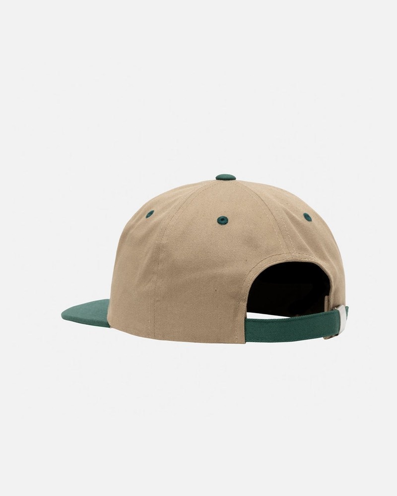 Chapéu Stussy MID-DEPTH BASIC STAR STRAPBACK Caqui | 21356-UKIO